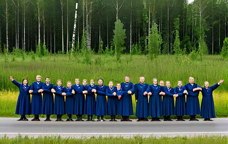 The Baltic Way**

"A massive human chain stretching across the Baltic states (Latvia, Lithuania, Estonia), symbolizing unity and the desire for freedom. People are fully clothed in everyday attire, holding hands, with a hopeful expression. The landscape varies from forests to fields to city streets. Safe for work, appropriate content, family-friendly, professional photography, perfect anatomy, correct proportions, natural pose, well-formed hands, proper finger count, natural body proportions, modest clothing."

**