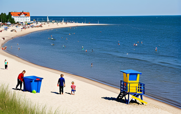 라트비아 벤츠필스 관광 - Livonian Order Castle Scene**

"A majestic view of the Livonian Order Castle in Ventspils, Latvia, d...