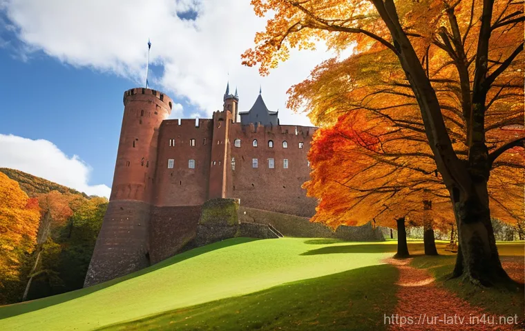 라트비아 라이가 국립공원 - **Prompt:** A serene and expansive landscape of Gauja National Park during a golden hour in late spr...