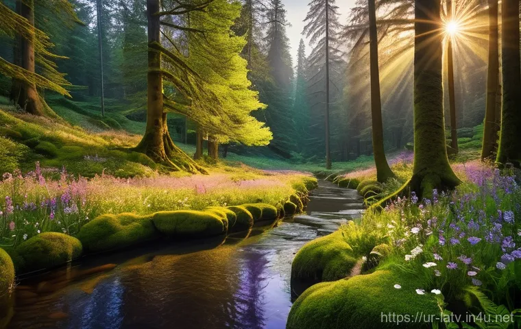 라트비아 부동산 투자 전망 - **Prompt 1: Enchanted Forest Clearing at Golden Hour**
    A highly detailed, picturesque scene of a...