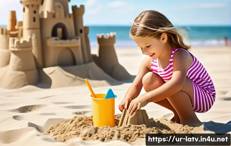 라트비아 연중 기후 - **Prompt:** "A young girl, around 7 years old, with bright, curious eyes and a playful smile, buildi...